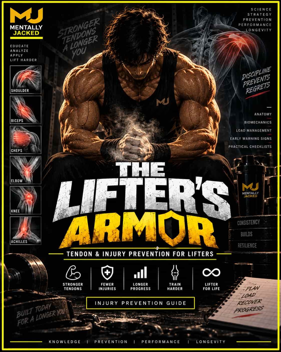 The Lifter’s Armor — Tendon & Injury Prevention for Lifters